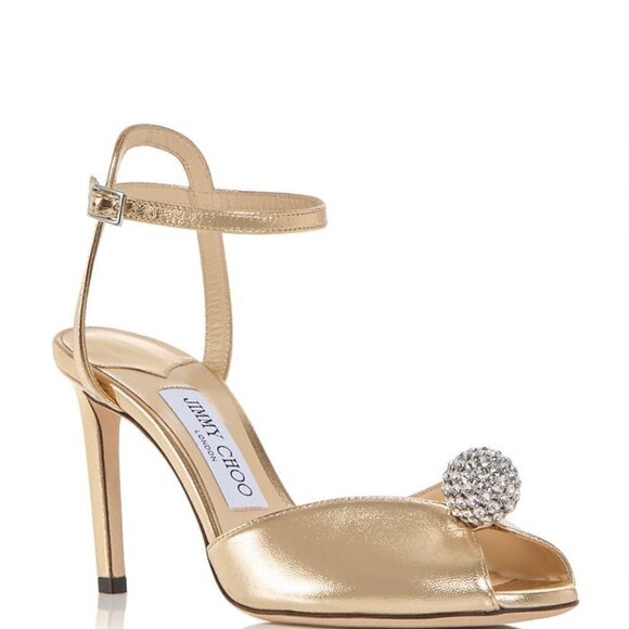 Jimmy Choo  Sacora 85 Embellished Sandals - - Picture 8 of 8